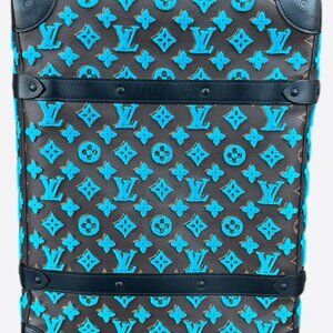 Louis Vuitton Brown & Blue Monogram Tuffetage Backpack